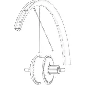 Mavic Kit 16 Rear Allroas 650b Ekrar