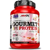 Amix Gourmet Protein Vit Choklad Och Jordgubbe 1kg