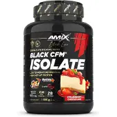 Amix Black Cfm Vassleproteinisolat Jordgubbscheesecake 1kg
