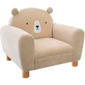 Atmosphera barnstol med ryggstöd MIS, beige