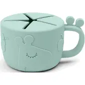 Done by Deer Mellanmål-Mugg - Peekaboo - Raffi Blue - - One Size - Mugg