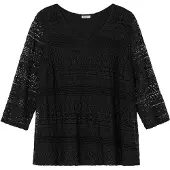 Sheego Blus svart