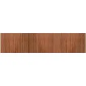 vidaXL Matta rektangulär brun 70x300 cm bambu