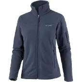 Columbia - Fleece dam - Fast Trek II Jacket Nocturnal för Unisex - Storlek XS - Marinblå