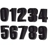 Holeshot 7900w 11 Cm Panel Number Holder 100 Pieces Grafikpaket