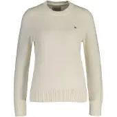 Gant för kvinnor. 4800200 Klassisk beige tröja (XL), Casual, Bomull