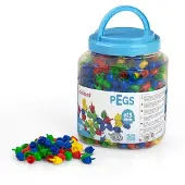 Miniland Pegs Grundskola 15 Mm 1300 Enheter