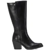 Refresh för kvinnor. 17203301-NEGRO Stövlar 172033 svart (39), 3 till 5 cm, Zip, Casual