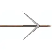 Salvimar Inox 17-4ph Tahitiana 7.0 Mm Dubbel Flopper Pneumatisk Spjutaxel