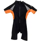 Akt Lycra Kortärmad Uv-shorty Med Dragkedja Bak