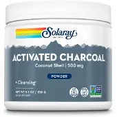 Solaray Aktivt Kol Kokosnöt 150gr