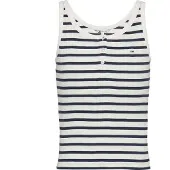 Tommy Hilfiger Button ärmlös T-shirt