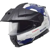 Schuberth E2 Atlas Fällbar Hjälm Blå/Vit/Svart 53 Unisex