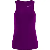 Winshape Sporttopp 'AET134LS' mörklila / vit