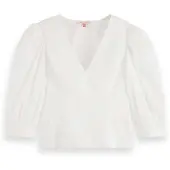 Scotch & Soda Anglaise Blus Med Lång ärm