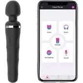Lovense - Domi 2, Remote-Controlled Wand Vibrator