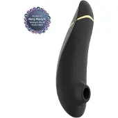 Womanizer Premium 2 - lufttryck vibrator för klitoris - svart