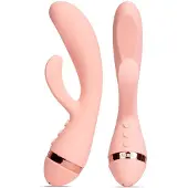 Vush Muse - vibrator med klitorisstimulering - uppladdningsbar vattentät - rosa