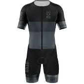 Otso Black Kortärmad Triathlondräkt