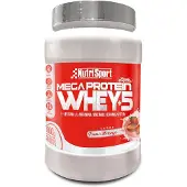 Nutrisport Mega Vassleprotein Jordgubbe 900g