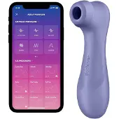 Satisfyer Pro 2 Generation 3 Liquid Air Appstyrd Lufttrycksvibrator - Lila - Lila