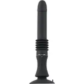 You2Toys Fucking Machine - stötvibrator med sugkopp (svart)