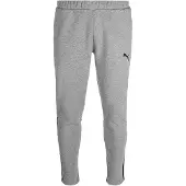 Puma Sportbyxa 'Team Cup' gråmelerad / svart