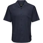 Only & Sons Skjorta 'ONSCaiden' marinblå