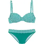Jette Bikini grå / vit