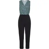 LASCANA Jumpsuit petrol / svart