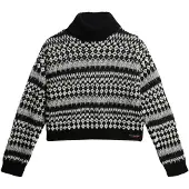 Superdry Roll Crop Tröja Med Hög Krage