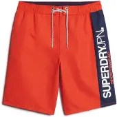 Superdry for man. M3010229A Red sports swimming costume (XL), Beachwear, Recycled Polister, Sustainable