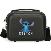 Joumma Bags unisex for kids. 4531941 Toilet bag Stitch Cute black (OSFA), Casual, ABS / Polycarbonate, children's fashion