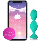 Perifit - smart, uppladdningsbar geishakulor (grön)