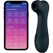 Satisfyer Pro2 Gen3 - App-styrd luftvibrator för klitoris (mörkgrå)