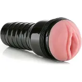 Fleshlight - Masturbator med vibration - Vagina - Rosa