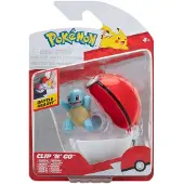 Pokémon Clip'n'Go Poké Balls Squirtle #3 & Poké Ball