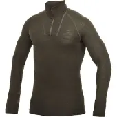 Woolpower Men's Zip Turtleneck Lite Pine Green