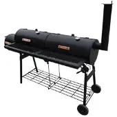 vidaXL Rökgrill Nevada XL svart