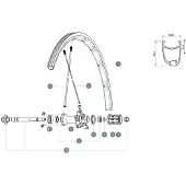 Mavic R-sys Slr Bakfälg