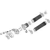 RockShox Sram Gripshift X01 Eagle Red Klämma