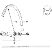 Mavic R-sys Slr Framfälg