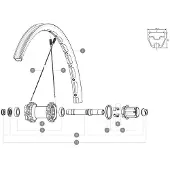 Mavic Deemax Dh Ultimate 26 2012-17 Eker 16 Enheter
