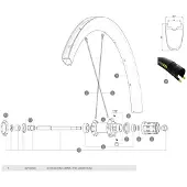 Mavic Cosmic Pro Carbon Ust Rear Fälg