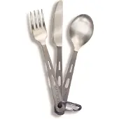 Optimus Titanium 3-piece Cutlery Set Titanium