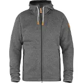 Fjällräven Men's Övik Fleece Hoodie Dark Grey