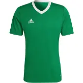 Adidas Tränings T-Shirt Entrada 22 - Grön/Vit, storlek Small