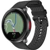 Polar Vantage V3 - Aluminum - sportklocka med band - silikon - display 1.39" - 32 GB - Bluetooth - 57 g - nattsvart
