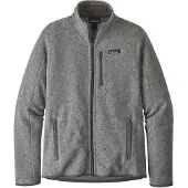 Patagonia - Fleece - M's Better Sweater Jkt Stonewash för Unisex - Storlek L - Grå
