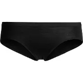 Icebreaker - Vandringskläder dam - W Merino 150 Siren Hipkini Black för UnisexUll - Storlek XS - Svart